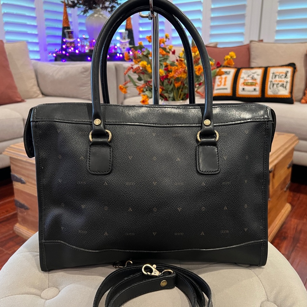 GUESS USA NWT Vintage Satchel Bag - Picture 5 of 17